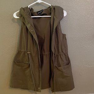 Green Cargo Vest